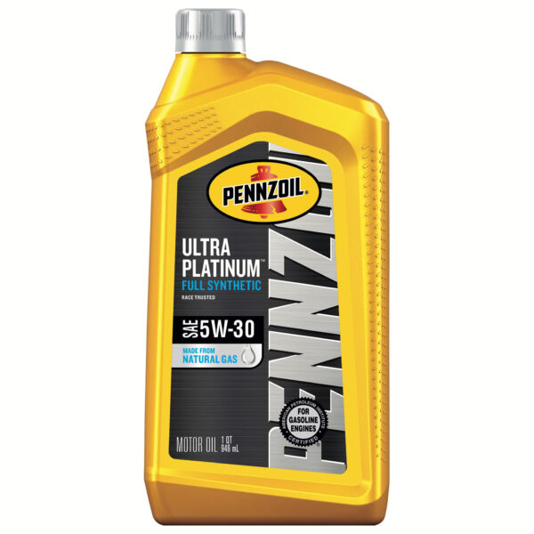 Pennzoil Ultra Platinum Full Synthetic 5W-30 Motor Oil (1 Quart, Single Pack)