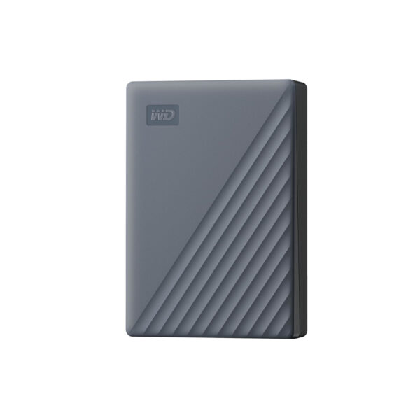 WD 6TB My Passport Portable Hard Drive, Works with USB-C and USB-A, Windows PC, Mac, Chromebook, Gaming Consoles, and Mobile Devices, Backup Software and Password Protection - WDBY3J0060BGY-WESN