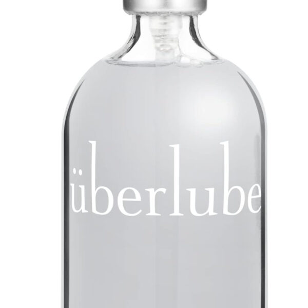 Uberlube Silicone Base Lube - Unscented Silicone Lubricant Personal Lubrication : Latex Safe Privacy Sex Lube Liquid for Couples Women & Men - Flavorless, Vaginal & Anal - 112ml