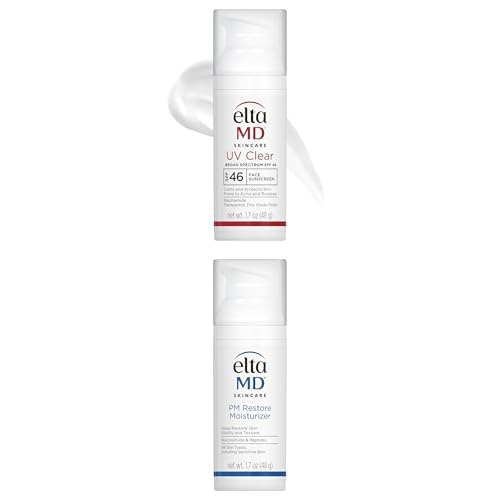 EltaMD PM Restore Face Moisturizer, Night Moisturizer for Face, Restores Skin Elasticity and Vitality Overnight, Safe For All Skin Types