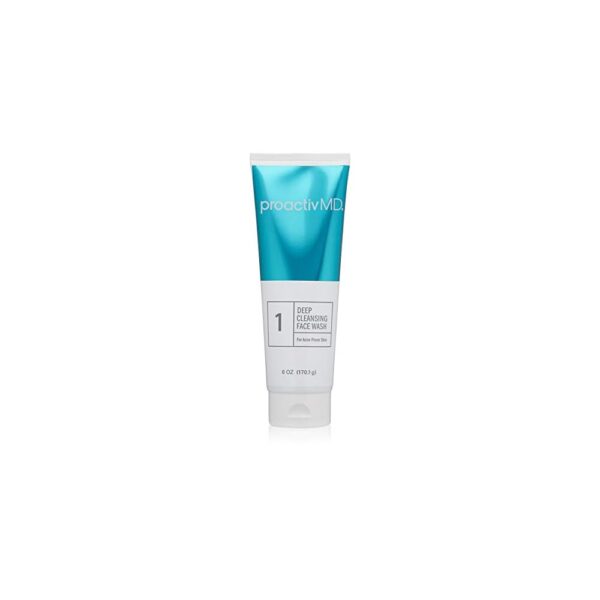 Proactiv MD Exfoliating Face Wash, Gentle and Hydrating Facial Cleanser and Acne Treatment for Sensitive Skin, 6 Oz Clear Unscented