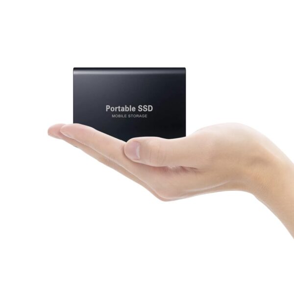External Hard Drive External Solid State Drive 2TB HDD External Hard Drive USB 3.0 for PC, Mac,Desktop,Chromebook(2TB, Black-A)