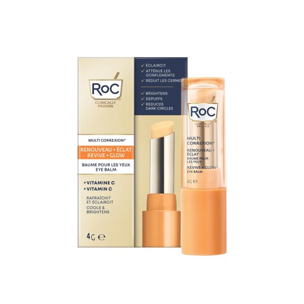 Multi Correxion Revive + Glow Eye Balm | With Vitamin C, For Dark Circles & Puffy Eyes | 4 g