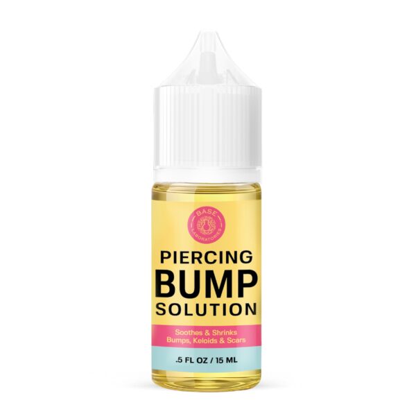 Piercing Bump Solution & Keloid Bump Removal | Soothing Piercing Aftercare for Piercing Bumps & Keloid Scar Removal | Ear & Nose Keloid Bumps Piercing Aftercare Solution Oil | 0.5 oz