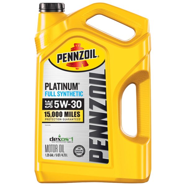 Platinum Full Synthetic 5W-30 Motor Oil, 5 Quart