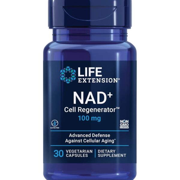 Life Extension NAD+ Cell Regenerator Nicotinamide Riboside Capsules, 30 Count