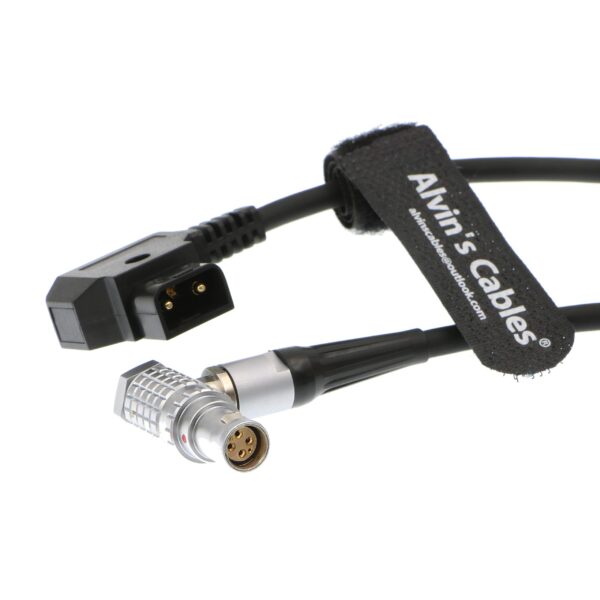 Alvin's Cables RED Komodo-X Power Cable for RED DSMC2 Epic Scarlet D-Tap to 6 Pin Female Right Angle Cable for DJI Ronin 4D 1M/39.4inches