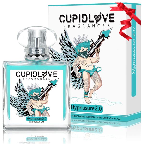 CUPIDLOVE Original Hypnasure 2.0 Pheromon Cologne for Men- 100ml Infused EDP Perfume for Men's Spray Fragrance -Long Lasting Valentine's Day Gift